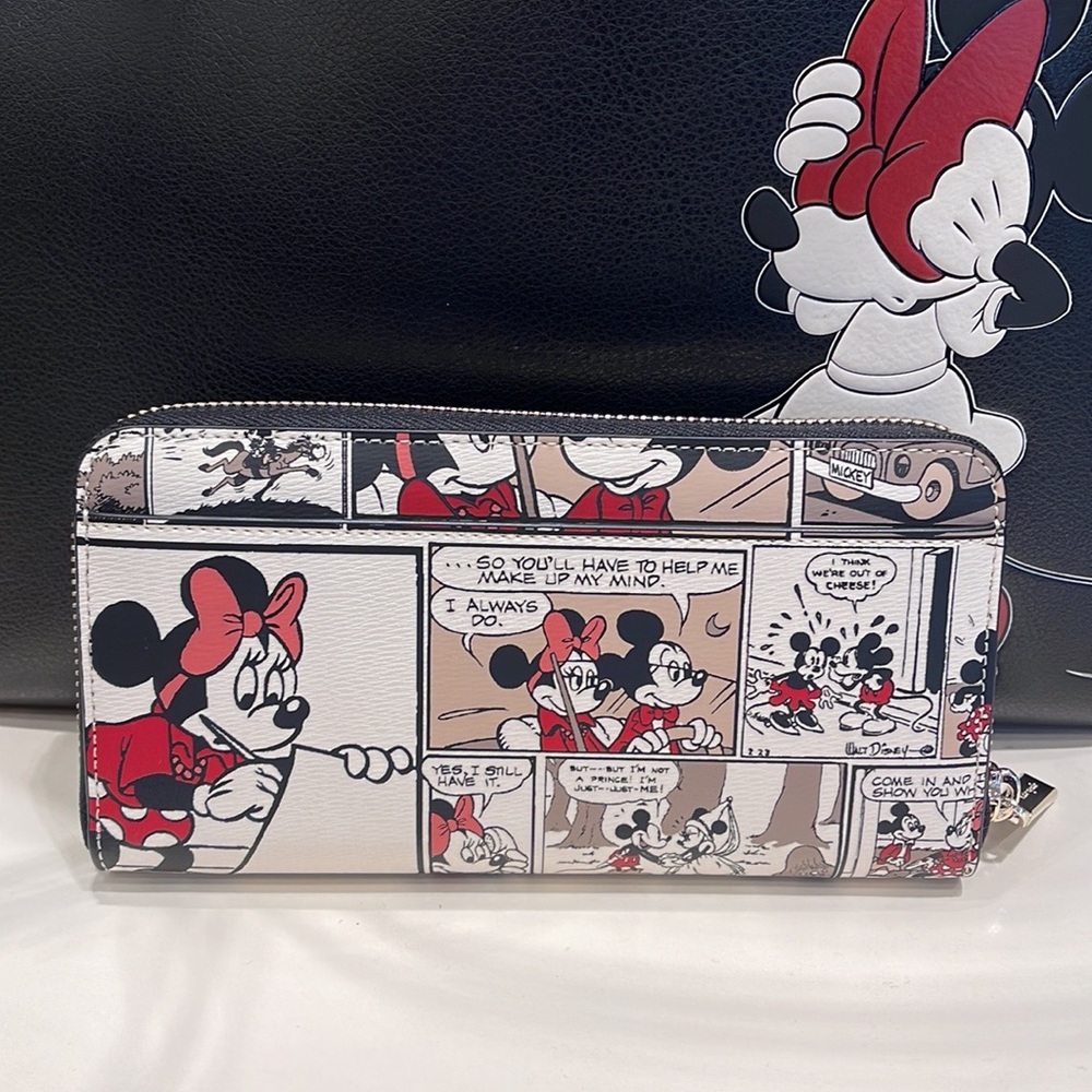 Kate Spade Disney X Kate Spade New York Mickey Mouse Large Continental Wallet - Picture 4 of 16